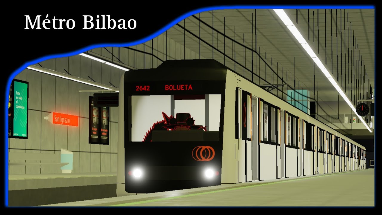 Ligne 1 | Métro Bilbao | BR345 | Roblox