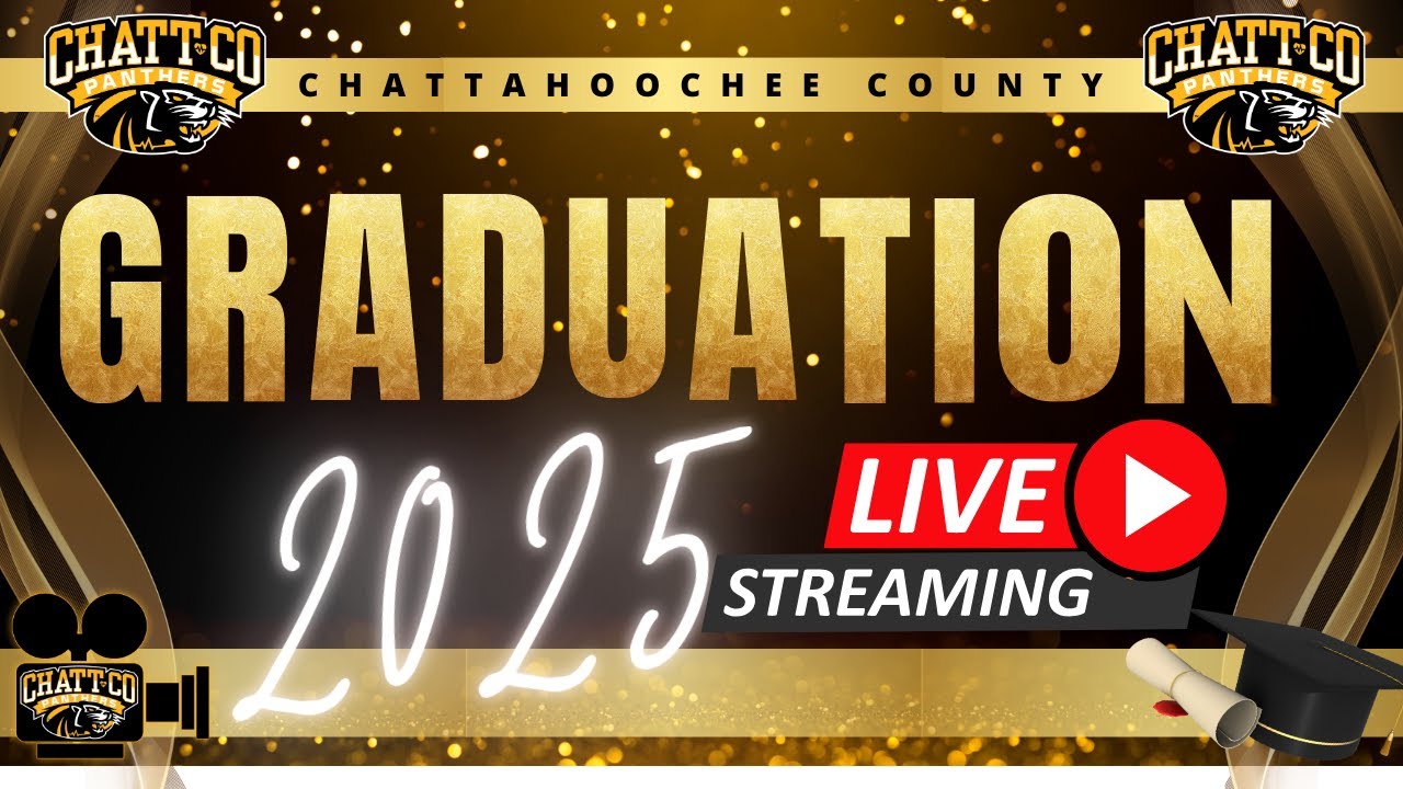 2025 Graduation Chattahoochee County High School - YouTube