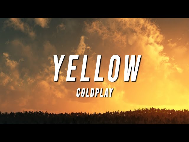 Coldplay - Yellow (TikTok Remix) [Lyrics] class=