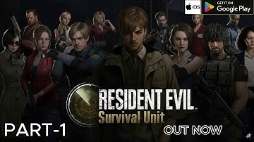 Resident Evil Survival Unit Gameplay | Walkthrough Part 1 (IOS\Android) | No Commentary