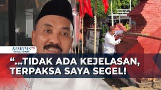 Geram! Eks Ketua DPC Segel Kantor PDIP Kabupaten Cirebon Buntut Tak Bayar Biaya Sewa Bertahun-Tahun