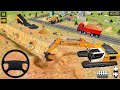 JCB Excavator Road Construction Simulator Game 3D 
