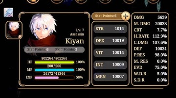 Inotia 4 cheat(level and stats)