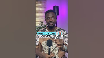 How to scan documents for free #tech #iphonetips #iPhone #android #shorts #shortvideo #reels #videos