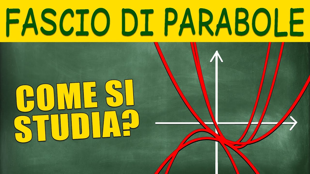 Studiamo un Fascio di Parabole DIFFICILE, Spiegato Facilmente!