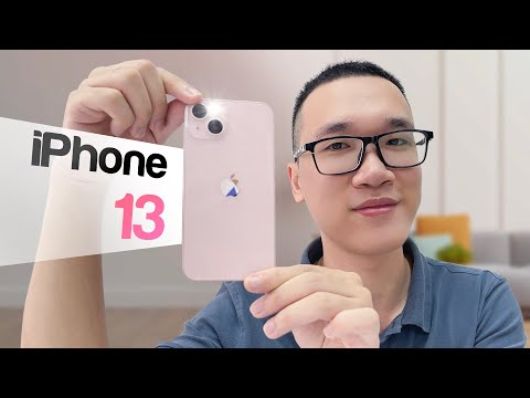 Mở hộp iPhone 13 tại Việt Nam: màu hồng xinh xỉu