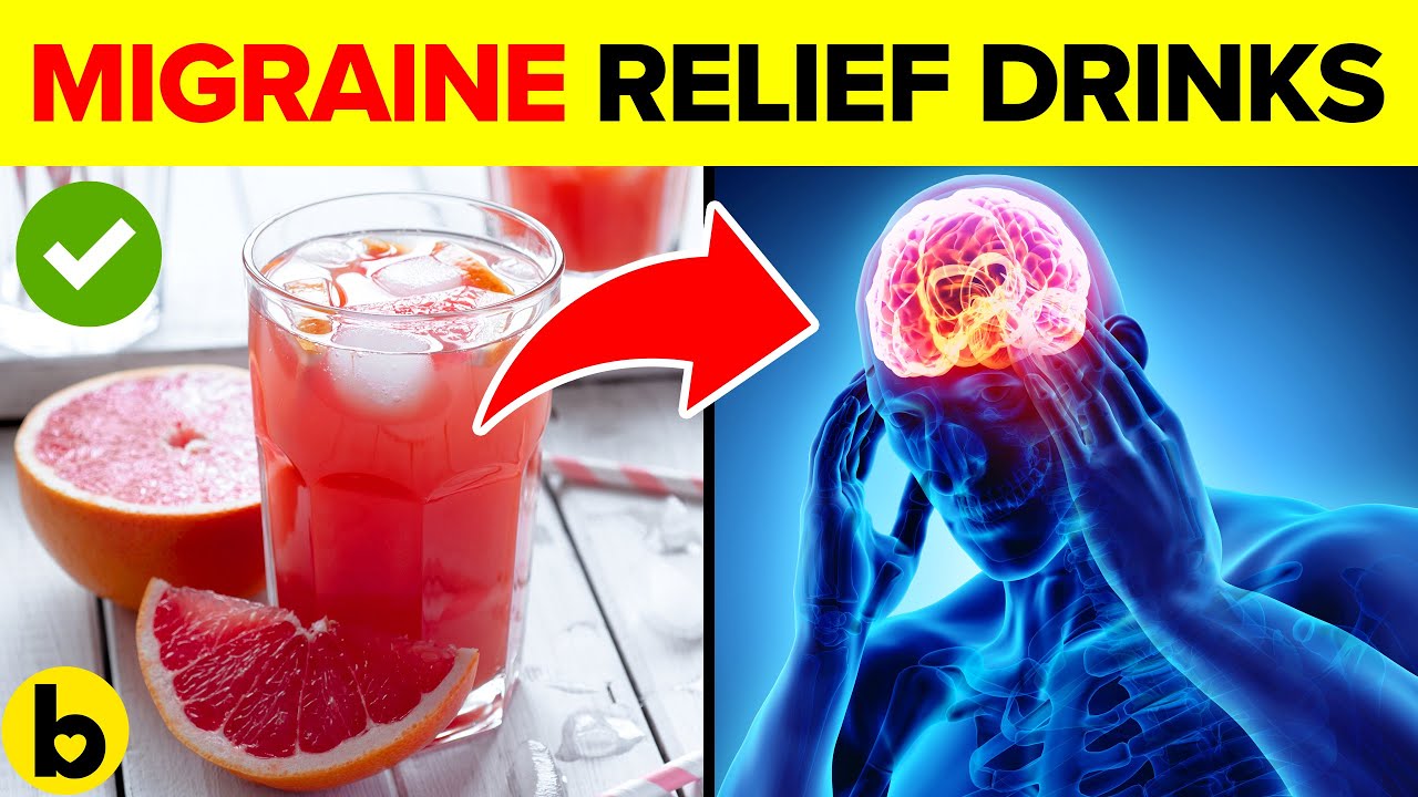 12 Drinks That Will Relieve Your Migraine YouTube