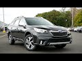 2021 Subaru Outback Touring XT Review - Start Up, Walk Around, and Test Drive