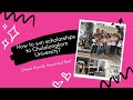 3 Scholarships to Chulalongkorn University You Can Apply