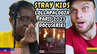 REACTION TO Stray Kids (스트레이 키즈) - Lollapalooza Paris 2023 Docuseries | FIRST TIME WATCHING