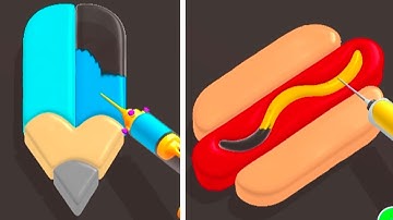 Jelly Dye - All Levels Gameplay Android, iOS