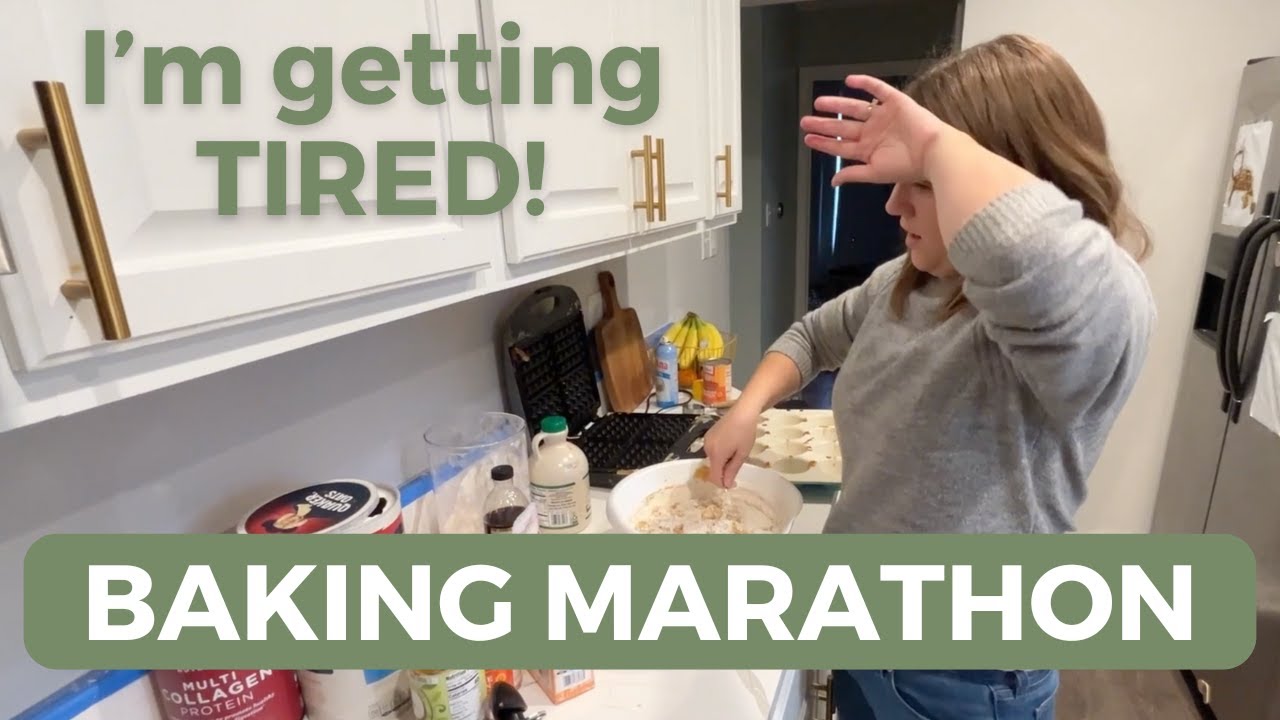 Will I finish my baking marathon?! Homeschool mom bakes before a huge ...