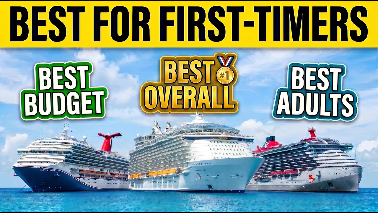 The Best Cruise Line for First Timers - How to Pick YOUR First Cruise