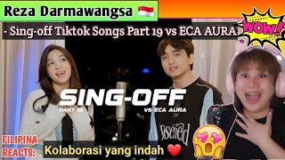 Reza Darmawangsa - Sing-Off Part 19 (Beautiful Things, We Can't Be Friends) Vs Eca Aura | Reacts