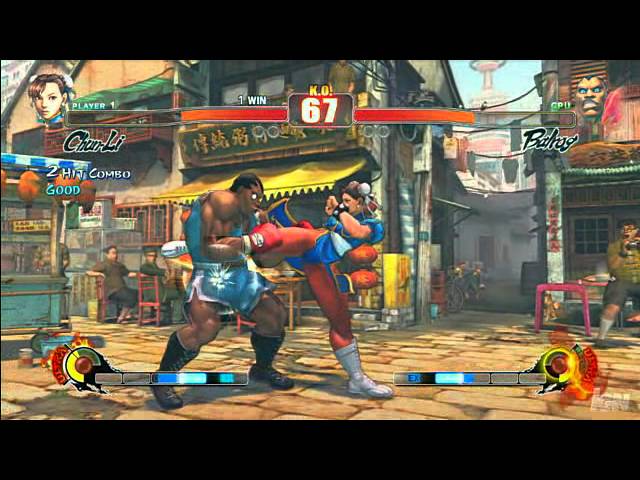 Street Fighter IV Xbox 360 Gameplay - IGN Montage: Chun LI