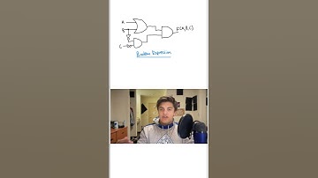 How to get a Boolean expression From Circuit Diagram