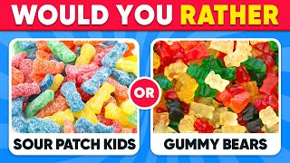 Would You Rather...? Sweets & Junk Food Edition 🍬🍫 Quiz Galaxy