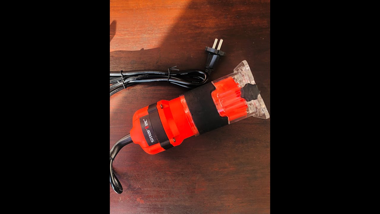 Smartec - 1/4” TRIMMER | wood trimmer | mini router machine |wood edge trimmer 