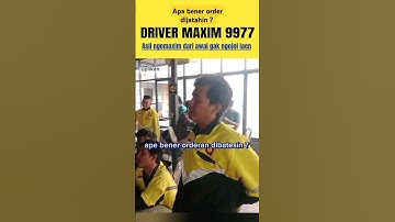 Apa bener orderan harian udah dijatahin ?