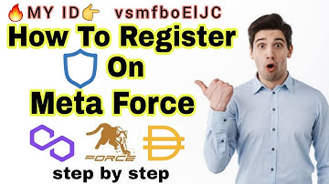 How to register on MetaForce and how to upgrade levels