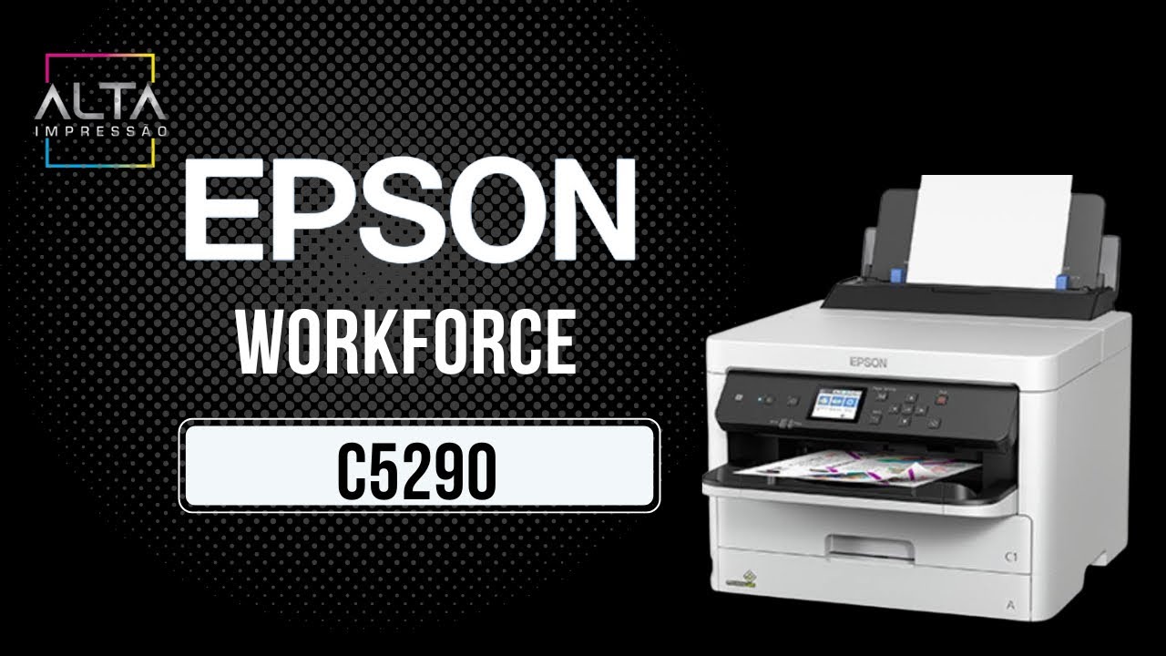 Epson WorkForce C5290 - YouTube
