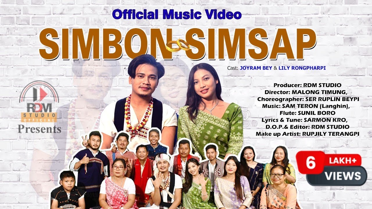 SIMBON SIMSAP ENGAGEMENT  OFFICIAL VIDEO JOYRAM  LILY   SARMON FT NITU  RDM STUDIOS