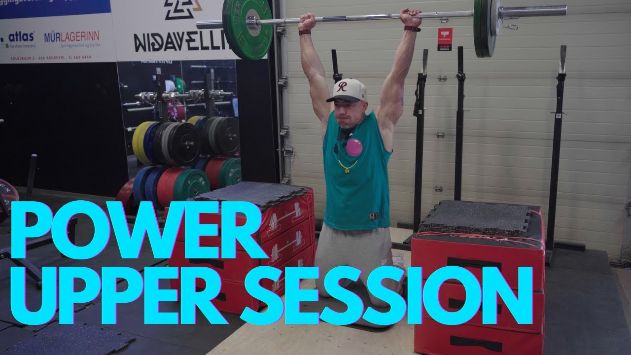 ATHLETIC UPPER BODY SESSION YouTube