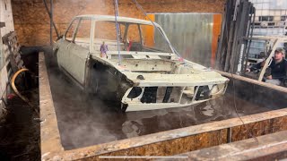 Chemical dipping a BMW 2002 turbo