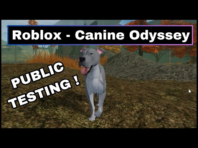 DOG GAME Coming to ROBLOX 🐕 ?! - Canine Odyssey 