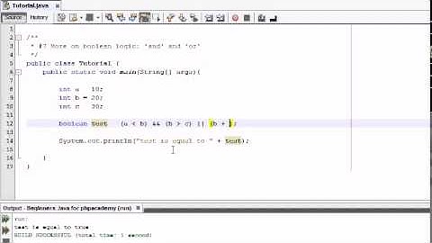 Java Tutorial  Java For Beginners Part 7  Boolean Logic & IF ELSE Statements 2-2