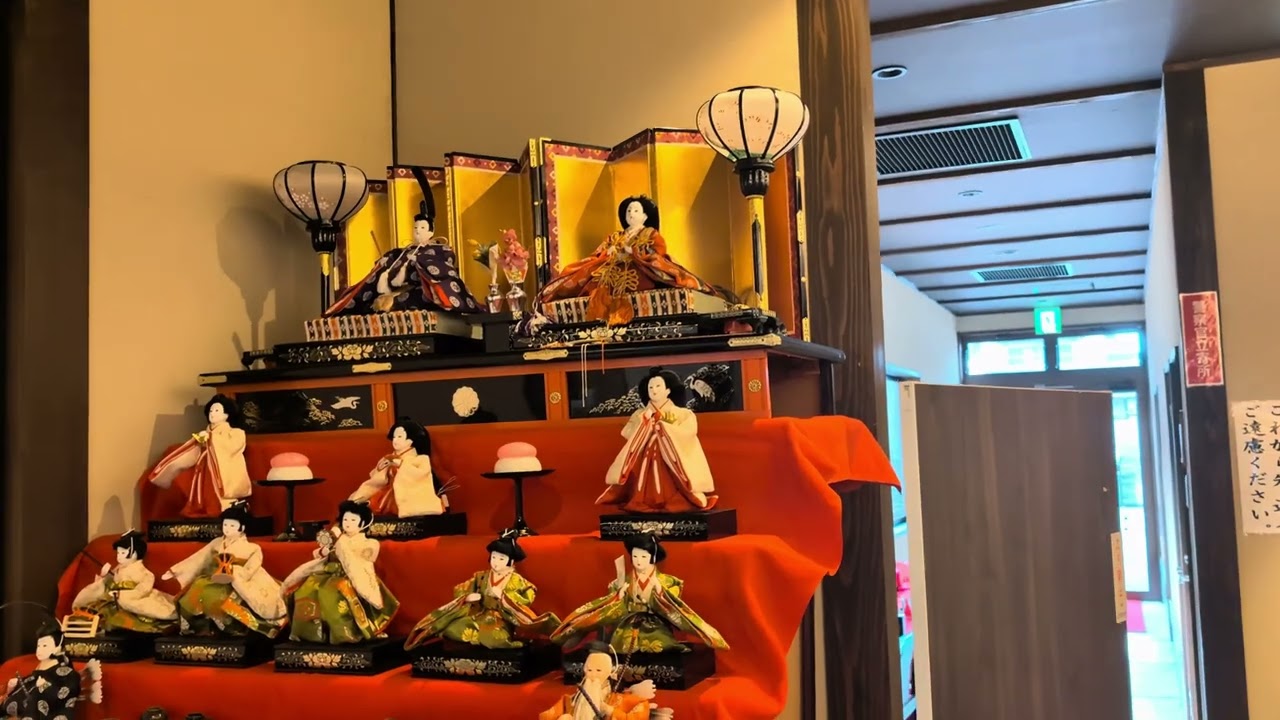ひな祭り　むなかた市　赤間宿