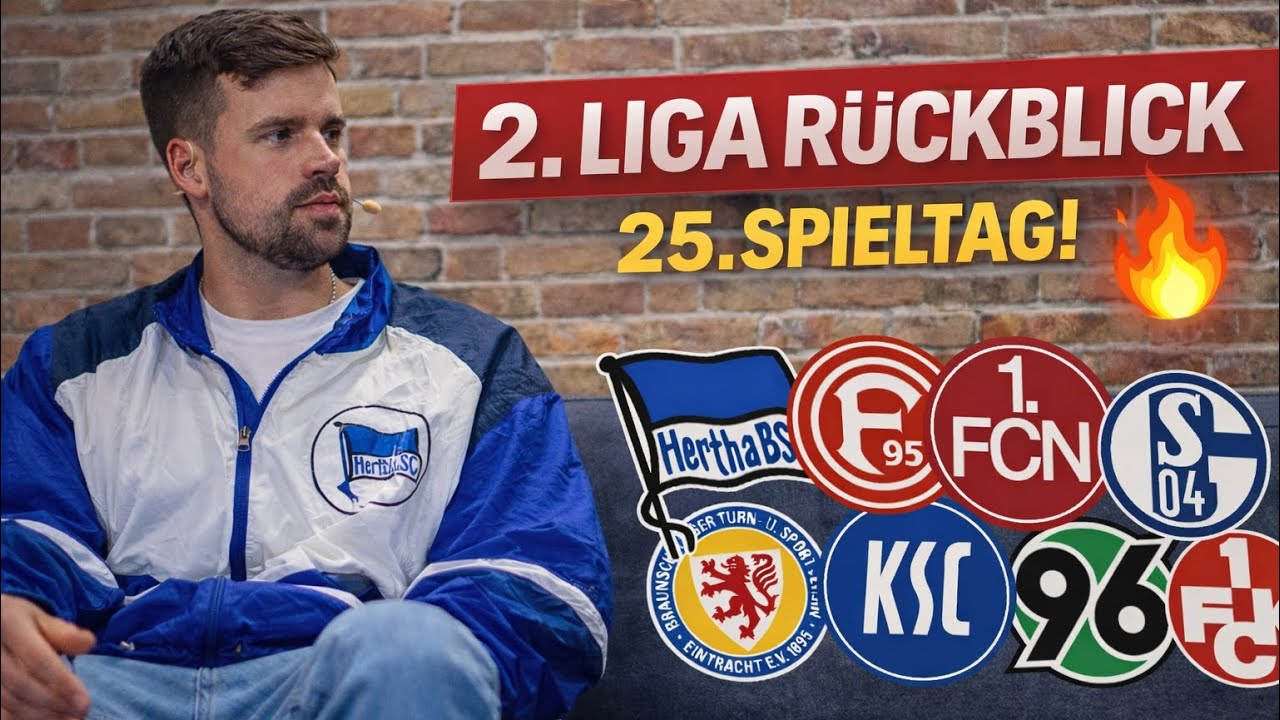 2. LIGA RÜCKBLICK - 25. SPIELTAG | Schalke an der Spitze📈 H96 enttäuscht👀 Fortuna Big Points 🔥