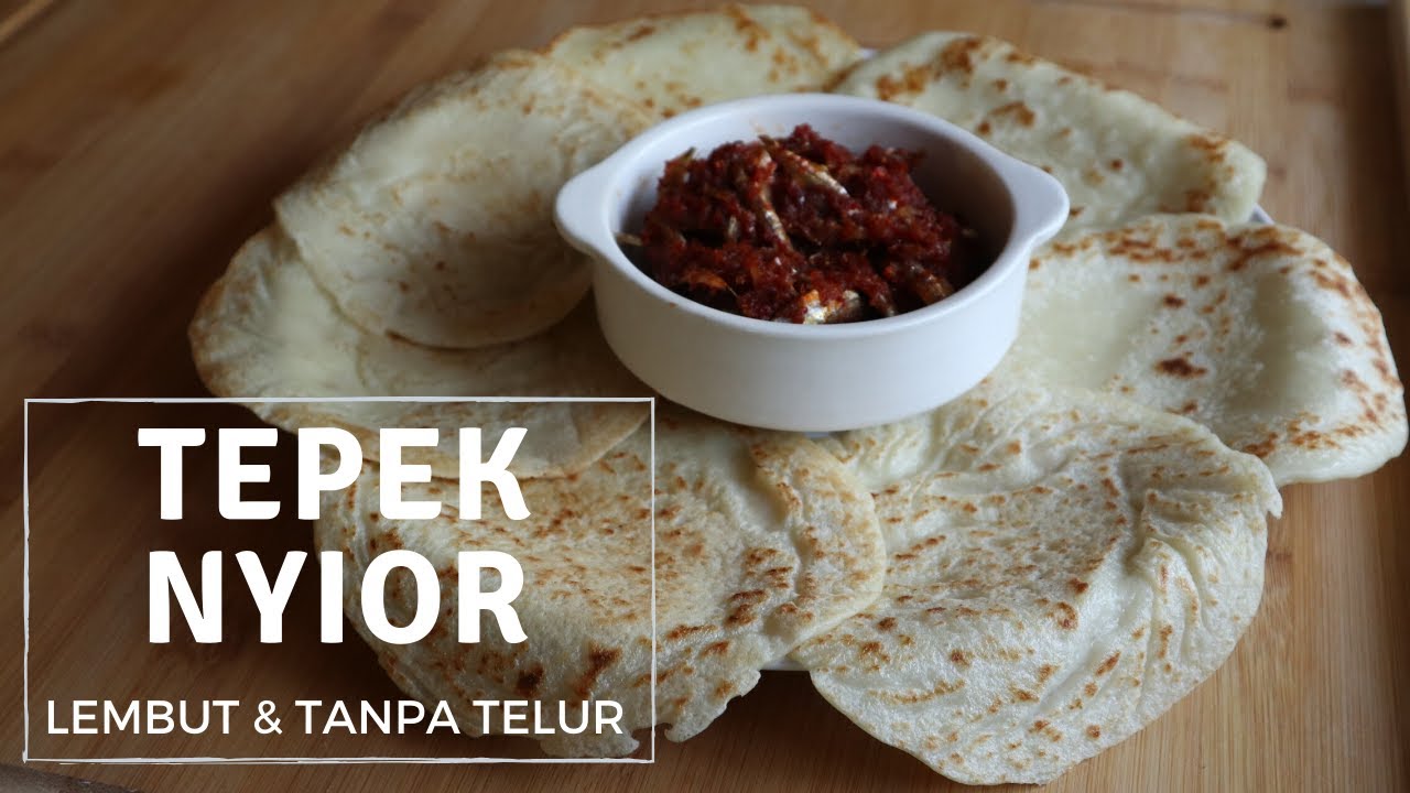 Resepi Lempeng Tepek Nyior Dari Lebihan Nasi Pancake From Leftover Rice Youtube