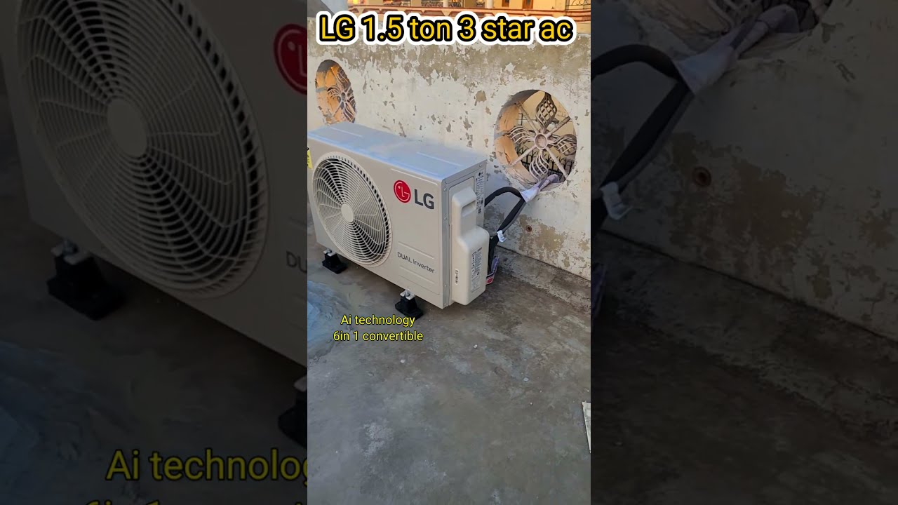 Lg 1 5 Ton 3 Star 6 In Convertible Dual Inverter Air Condition