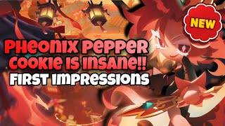 NEW legendary Cookie Phoenix Pepper Cookie is amazing!! First impressions and review screenshot 1