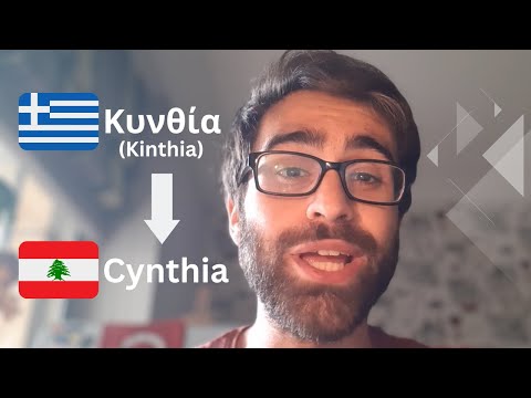 أسماء في لبنان من أصول يونانية