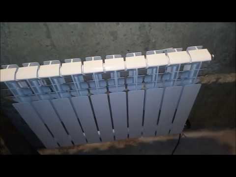 видео: Установка электрического тена в алюминиевый радиатор // как установить электрический тен в радиатор.