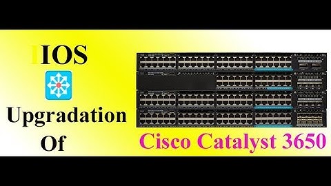 cisco catalyst 3650 ios upgrade procedure #ios #upgrade #installation