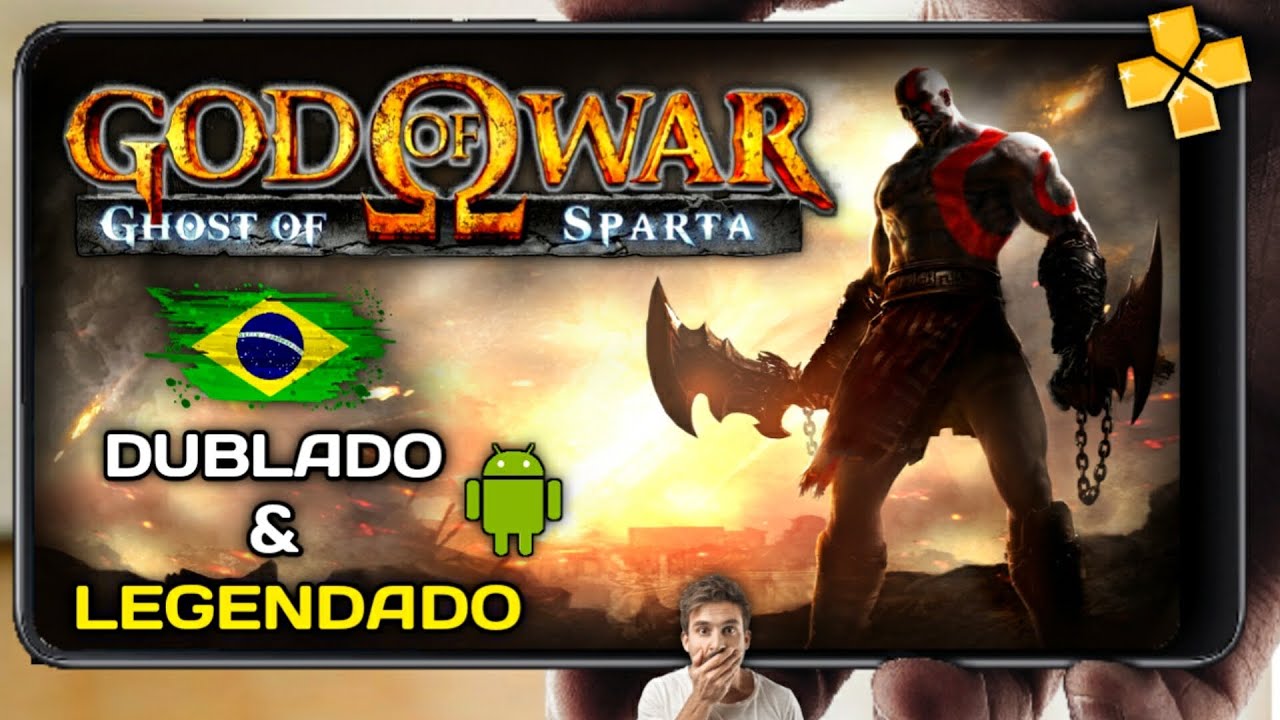 SAIU GOD OF WAR GHOST OF SPARTA DUBLADO EM PORTUGUÊS BR FOR MOBILE/PC  (2022) 