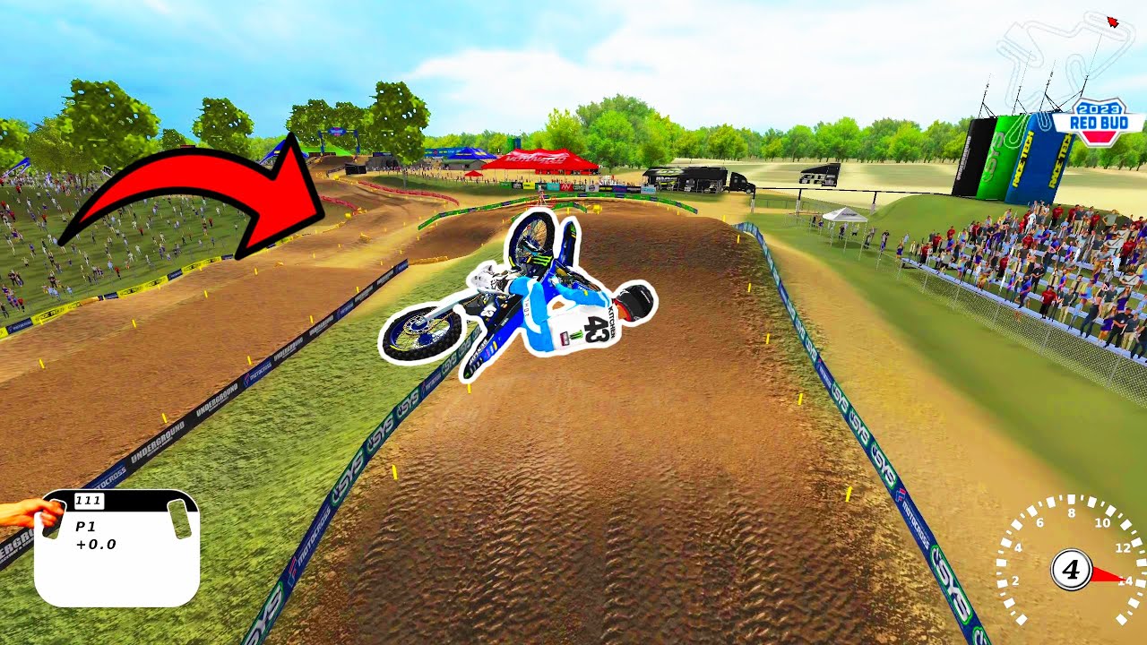 New 2023 Redbud Layout in MX Simulator is so Fun