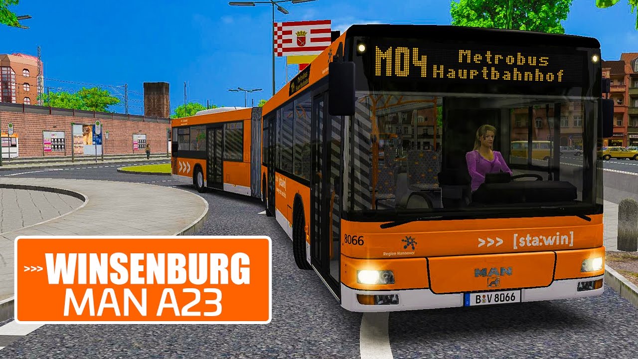 OMSI 2: MAN A23 in Winsenburg #5: Mit dem MAN Gelenkbus auf der Metrolinie 4!