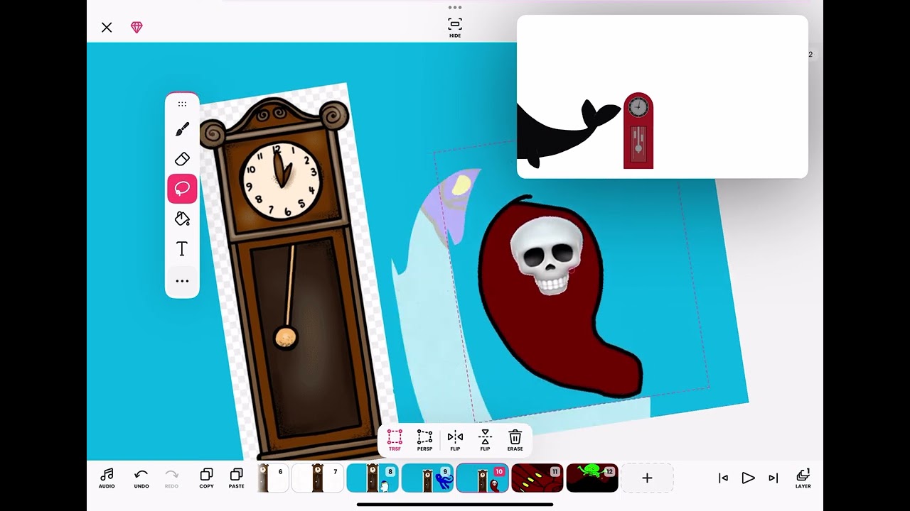 Hickory dickory dock monsters