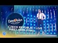 Mikolas josef  lie to me  czech republic  live  first semifinal  eurovision 2018