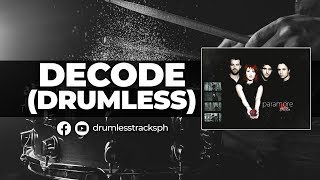 Decode (DRUMLESS) | Paramore #drumless #drumlesstrack #nodrum #playalong