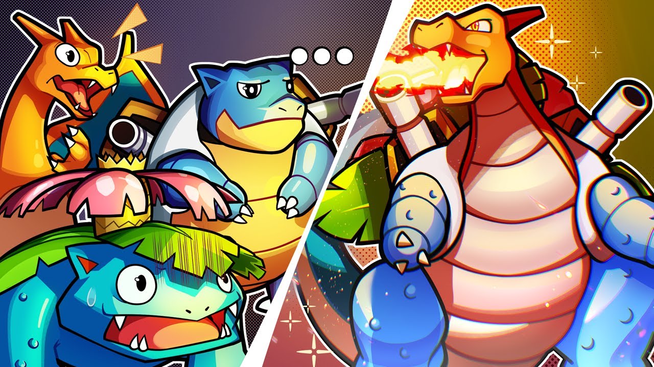 I Created Starter Pokemon Fusions!