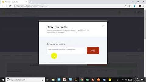 Pathbrite: How to Share Your Portfolio