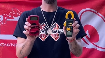 How to clamp your amp to find true RMS watts and box rise. How many watts are my 18s getting?