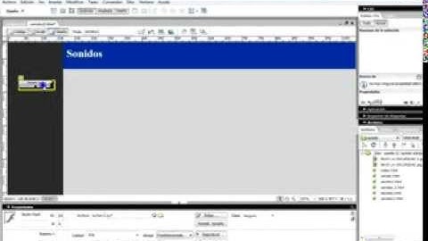Link con botón Flash en DREAMWEAVER 8 TUTORIAL