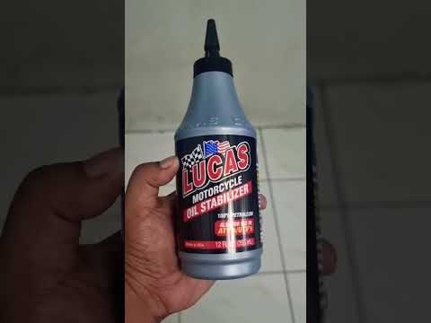 LUCAS MOTORCYCLE OIL STABILIZER #shorts #lucasoil