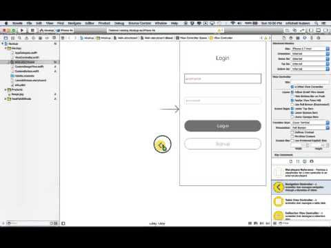 06 Xcode Mockup NavigationController